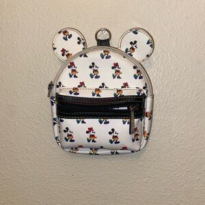 Loungefly Mickey Mouse Mini Bag - White and Black